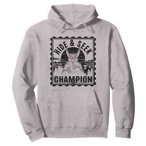 Chupacabra Hide And Seek Champion Since 1995 Hoodie Cryptid Gift TS12 Ice Gray Print Your Wear