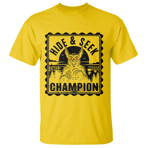 Chupacabra Hide And Seek Champion Since 1995 T Shirt Cryptid Gift TS12 Daisy Print Your Wear