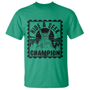 Chupacabra Hide And Seek Champion Since 1995 T Shirt Cryptid Gift TS12 Irish Green Print Your Wear