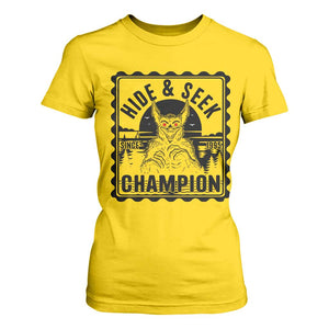 Chupacabra Hide And Seek Champion Since 1995 T Shirt For Women Cryptid Gift TS12 Daisy Print Your Wear