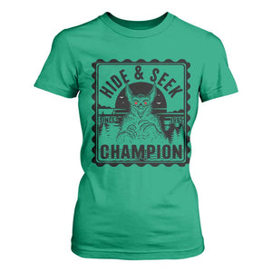 Chupacabra Hide And Seek Champion Since 1995 T Shirt For Women Cryptid Gift TS12 Irish Green Print Your Wear