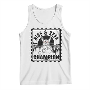 Chupacabra Hide And Seek Champion Since 1995 Tank Top Cryptid Gift TS12 White Print Your Wear