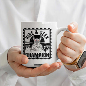 Chupacabra Hide And Seek Champion Since 1995 Coffee Mug Cryptid Gift TS12 Print Your Wear