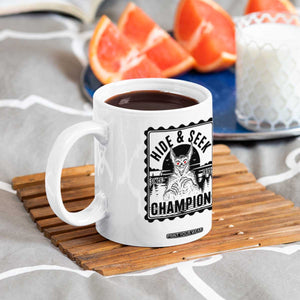 Chupacabra Hide And Seek Champion Since 1995 Coffee Mug Cryptid Gift TS12 Print Your Wear