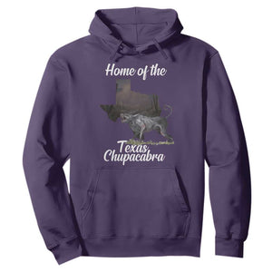 Chupacabra Hoodie Home Of The Texas Gothic Folklore Gift TS12 Purple Print Your Wear