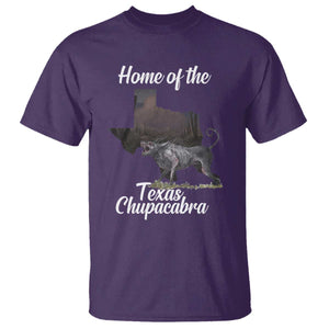 Chupacabra T Shirt Home Of The Texas Gothic Folklore Gift TS12 Purple Print Your Wear