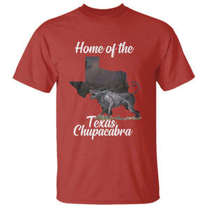 Chupacabra T Shirt Home Of The Texas Gothic Folklore Gift TS12 Red Print Your Wear