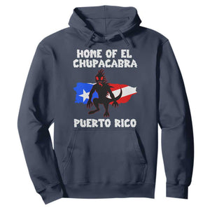 Chupacabra Hoodie Home Of Puerto Rico Legend Gothic Horror Gift TS12 Navy Print Your Wear