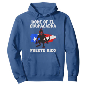 Chupacabra Hoodie Home Of Puerto Rico Legend Gothic Horror Gift TS12 Royal Blue Print Your Wear