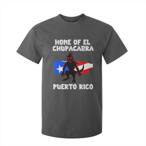 Chupacabra T Shirt For Kid Home Of Puerto Rico Legend Gothic Horror Gift TS12 Dark Heather Print Your Wear