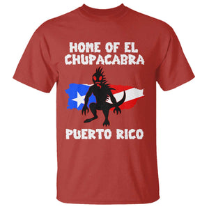 Chupacabra T Shirt Home Of Puerto Rico Legend Gothic Horror Gift TS12 Red Print Your Wear