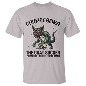 Chupacabra T Shirt The Goat Sucker Vintage Horror Cryptid Gift TS12 Ice Gray Print Your Wear