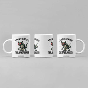 Chupacabra Coffee Mug The Goat Sucker Vintage Horror Cryptid Gift TS12 Print Your Wear