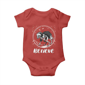 Chupacabra Baby Onesie Funny Believe Christmas Cryptid Gift TS12 Red Print Your Wear
