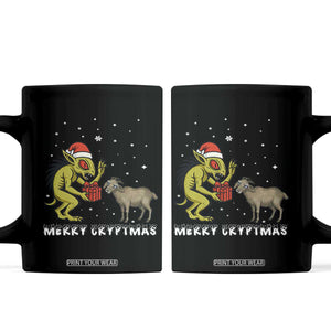 Funny Chupacabra Coffee Mug Merry Cryptmas Christmas Gift TS12 Black Print Your Wear