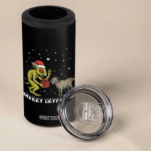 Funny Chupacabra 4 in 1 Can Cooler Tumbler Merry Cryptmas Christmas Gift TS12 Print Your Wear