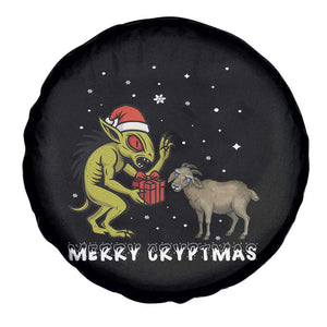 Funny Chupacabra Spare Tire Cover Merry Cryptmas Christmas Gift TS12 Print Your Wear