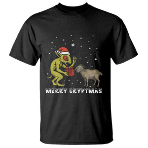 Funny Chupacabra T Shirt Merry Cryptmas Christmas Gift TS12 Black Print Your Wear