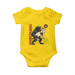 Chupacabra Baby Onesie Vintage Horror Cryptid Gift TS12 Daisy Print Your Wear