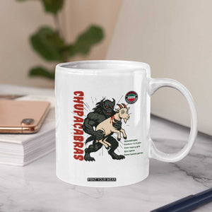 Chupacabra Coffee Mug Vintage Horror Cryptid Gift TS12 Print Your Wear