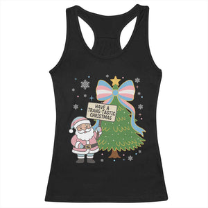 Have A Trans Tastic Christmas Racerback Tank Top Transgender Pride TS12 Black Print Your Wear