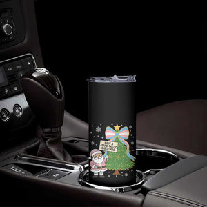 Have A Trans Tastic Christmas Skinny Tumbler Transgender Pride TS12 Print Your Wear