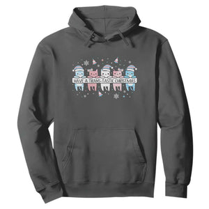 Have A Trans Tastic Christmas Gift Hoodie LGBTQ Cat Lover TS12 Dark Heather Print Your Wear