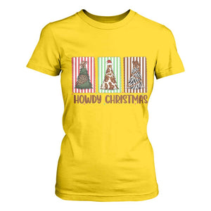 Howdy Christmas T Shirt For Women Funny Western Xmas Tree Rodeo Fan Gift TS12 Daisy Print Your Wear
