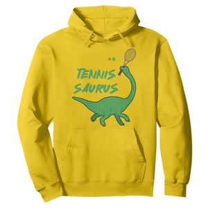 Funny Tennis Dinosaur Tennis Lover Hoodie Gift For Tennis Fans TS12 Daisy Print Your Wear