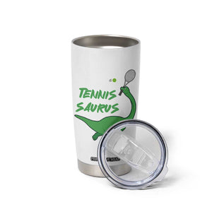 Funny Tennis Dinosaur Tennis Lover Tumbler Cup Gift For Tennis Fans TS12 Print Your Wear