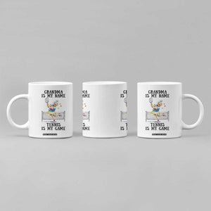 Funny Tennis Quote Coffee Mug Grandma Is My Name Tennis Is My Game TS12 Print Your Wear