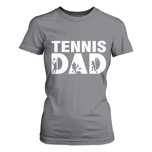 Funny Tennis Dad Life T Shirt For Women Tennis Player Gift TS12 Charcoal Print Your Wear