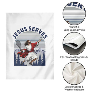 Christian Tennis Lover Gift Garden Flag Funny Christian Gift TS12 Print Your Wear