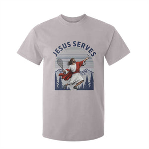 Christian Tennis Lover Gift T Shirt For Kid Funny Christian Gift TS12 Ice Gray Print Your Wear