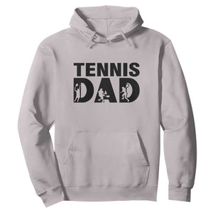 Funny Tennis Dad Life Hoodie Sport Lover Gift TS12 Ice Gray Print Your Wear