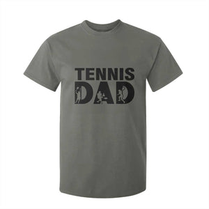 Funny Tennis Dad Life T Shirt For Kid Sport Lover Gift TS12 Military Green Print Your Wear