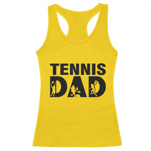 Funny Tennis Dad Life Racerback Tank Top Sport Lover Gift TS12 Daisy Print Your Wear