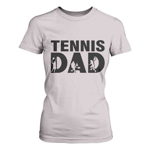 Funny Tennis Dad Life T Shirt For Women Sport Lover Gift TS12 Ice Gray Print Your Wear
