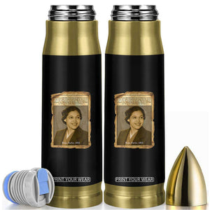 Vintage Rosa Parks Bullet Tumbler First Lady Of Civil Rights TS12 Black Print Your Wear