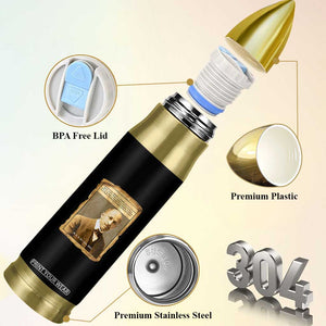 Vintage Newspaper W E B Du Bois Bullet Tumbler Civil Rights Pioneer TS12 Print Your Wear