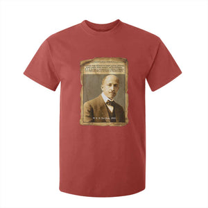 Vintage Newspaper W E B Du Bois T Shirt For Kid Civil Rights Pioneer TS12 Red Print Your Wear
