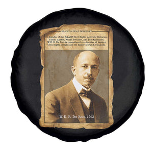 Vintage Newspaper W E B Du Bois Spare Tire Cover Civil Rights Pioneer TS12 Print Your Wear