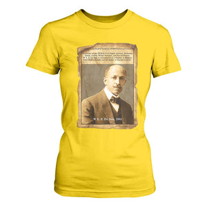 Vintage Newspaper W E B Du Bois T Shirt For Women Civil Rights Pioneer TS12 Daisy Print Your Wear