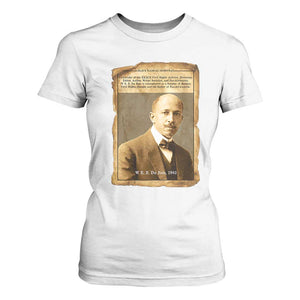Vintage Newspaper W E B Du Bois T Shirt For Women Civil Rights Pioneer TS12 White Print Your Wear