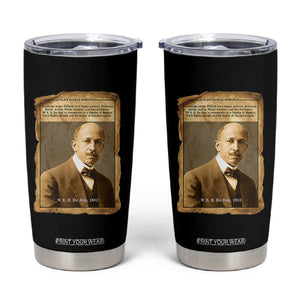 Vintage Newspaper W E B Du Bois Tumbler Cup Civil Rights Pioneer TS12 Black Print Your Wear