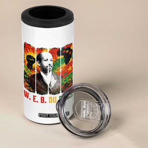 W E B Du Bois 4 in 1 Can Cooler Tumbler Civil Rights Leader Gift TS12 Print Your Wear