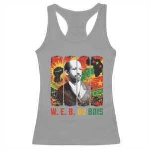 W E B Du Bois Racerback Tank Top Civil Rights Leader Gift TS12 Sport Gray Print Your Wear