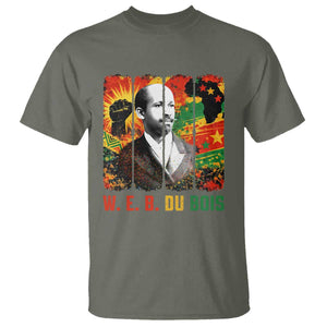 W E B Du Bois T Shirt Civil Rights Leader Gift TS12 Military Green Print Your Wear