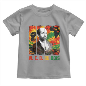 W E B Du Bois Toddler T Shirt Civil Rights Leader Gift TS12 Sport Gray Print Your Wear
