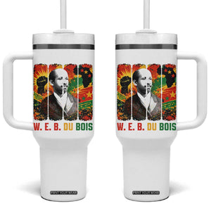 W E B Du Bois Tumbler With Handle Civil Rights Leader Gift TS12 One Size: 40 oz White Print Your Wear